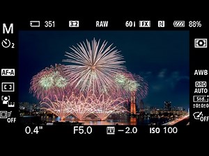 Beginner's Guide to Fireworks Photography (Feat. Sony Camera). How to Take Great Photos. Night Ph...