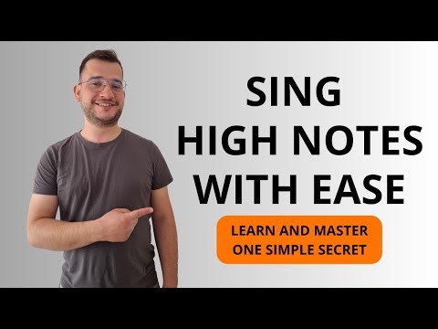 How To Sing High Notes For Guys