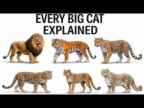 Every Big Cat Species Explained