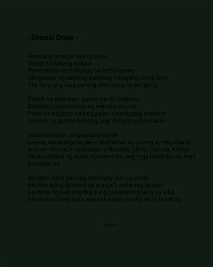 Isang Gabi Lyrics - Full Song | Spotify Song Lyrics
