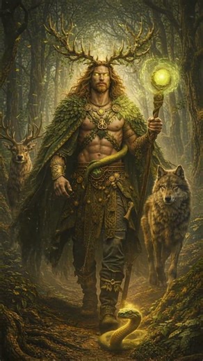 🌿🦌 Cernunnos - 5 Fun Facts on the God of the Day