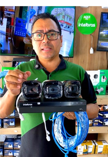 Não precisa de instalador NVR 1404P POE IP Kit completo para câmeras IP POR VIPC 1230B melhor opção para sistema de segurança ✅ O que compõem esse kit para 4 câmeras completo ✅ 1 NVD Intelbras 4CH 1404P eu POE IP ✅ 1 HD 1 TB Western Dgital 3 meses de garantia ✅ 4 Câmeras IP POE VIPC 1230 ✅ 1 Cabo de rede cat5 rolo de 100 metros ✅ 10 Conectores RJ45 ✅ 4 Caixa organizadora 📲 Fale com Marcos Matos o Rei das e já garanta seu sistema de câmeras completo Zap para vendas (11) 99594-7595 #c#camerai#int