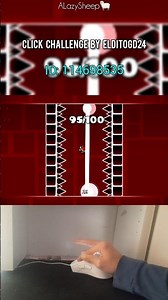 Click Challenge by elditogd24 — can you keep up? 👀 #gd #geometrydash