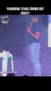 PASADENA TEXAS CROWD GOT CRAZY! 😂😂#JumpFunny 🎙️ #Comedy 🎭 #StandUpComedy #FunnyReels