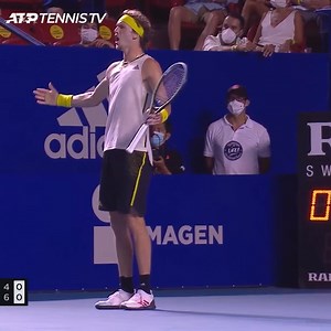 Alexander Zverev on FIRE 🔥 What a performance in the Acapulco final. | ATP Tour