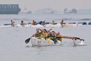 Outrigger canoeing rides waves of popularity in Singapore