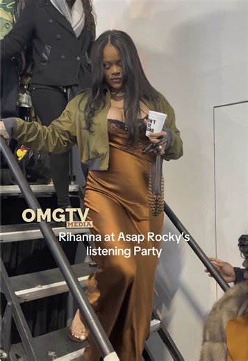 #Rihanna at #AsapRocky listening party | Rihanna