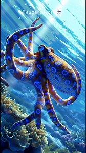 The blue-ringed octopus – tiny but DEADLY! 🐙💙 Watch it flash glowing blue rings as a warning… Enough venom to kill 26 humans in minutes. Nature's most beautiful danger! Fascination ✨ ♪ Underwater by Adam Griffith #BlueRingedOctopus #Octopus #OctopusIntelligence #MarineLife #DeepSea #AmazingAnimals #NatureWonder #Wildlife #OceanMysteries #Cephalopod #OceanMagic #DeadlyOctopus #GlowingRings #SeaLife #shorts #shortsvideo #trending #nature #Fascination | Fascination Explorers