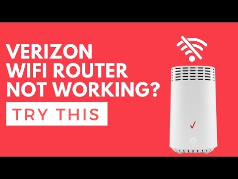 Verizon router not working ? Try This