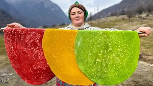 23K views · 725 reactions | Today we experimented with natural dyes to create a vibrant, chemical-free paste! the colors were amazing, and the taste was surprisingly delicious. join me as i explore the world of natural ingredients and their culinary magic! #cooking #paste #natural | Faraway Village Family | Facebook