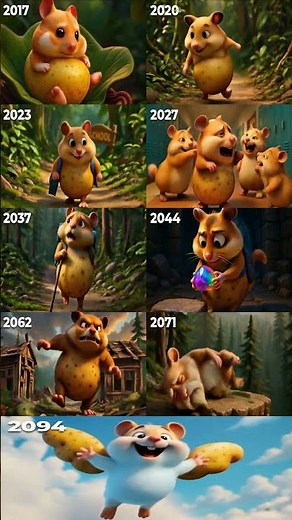 Evolution of Pipi Potato #italianbrainrot #memes #trending