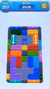 Color Block Jam Level 207 Solution