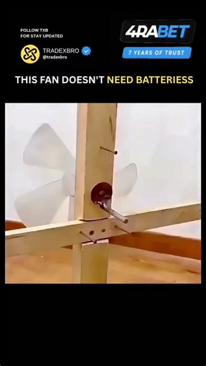 TRADEXBRO | Media on Instagram: "No plug. No batteries. No hidden motor. This fan runs purely on heat energy. When placed on a hot surface, the temperature difference between the base and the surrounding air creates electricity through a thermoelectric module (Seebeck effect). That tiny electric current powers the fan. How it works: Heat flows from hot to cold Temperature difference creates voltage Electricity spins the fan Warm air spreads evenly The hotter the surface, the faster it spins. No