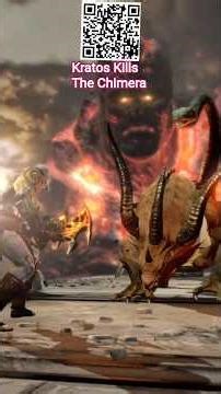 Kratos Kills The Chimera - God of War 3