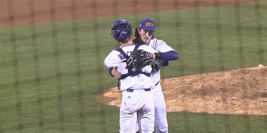 12th Ranked ECU Baseball takes game one against Liberty