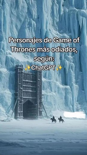 696K views · 4.9K reactions | Top 10 de personajes más odiados de Juego de tronos según Chat GPT ¿Qué os parece? Os dejo este vídeo sobre La terrorífica historia del Cocinero Rata, pasaje de Bran Stark y análisis https://youtu.be/traKNDkJ9_0 | Regalos de Juego de Tronos | Facebook