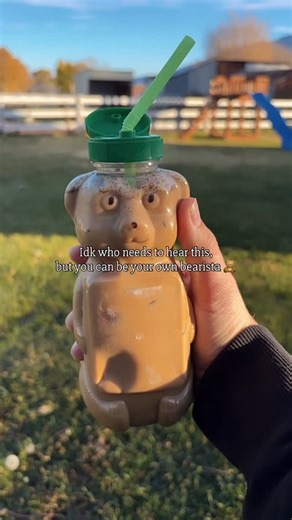 Grace Hunt on Instagram: "if you like to repurpose, save money, and stay in your pjs… this one is for you ✨🫶🏼 #starbucks #bearista #coffee"