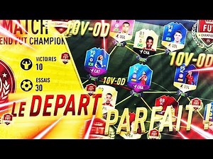 FUT 17 | LE DEPART PARFAIT SUR FUT CHAMPIONS !!