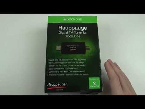 Xbox One Digital TV Tuner Unboxing
