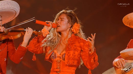 KAROL G 科切拉 Coachella 2026音乐节次周表演全场，Peso Pluma、J Balvin、Becky G助阵