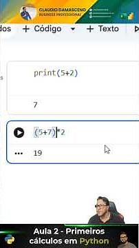 Curso de Python Aula 2 Introduzindo Numeros