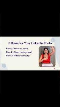 5 LinkedIn Profile Photo Rules That Build Instant Trust