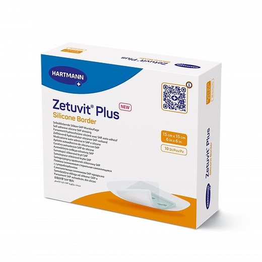 Zetuvit Plus Silicone Bordered Dressing