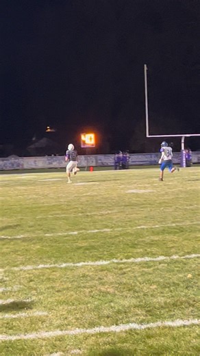 Kettman’s 69 yard touchdown run. Halftime Wildcats 35 Tri Valley 0 | Wilmington Catbacker Football Club
