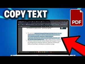 How To Easily Copy Text From A PDF On Laptop