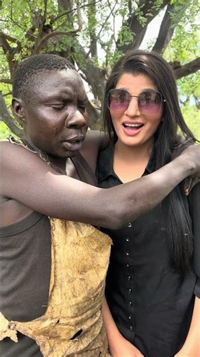 Hadzabe bushmen Chabba love spending time with visitors 🥰