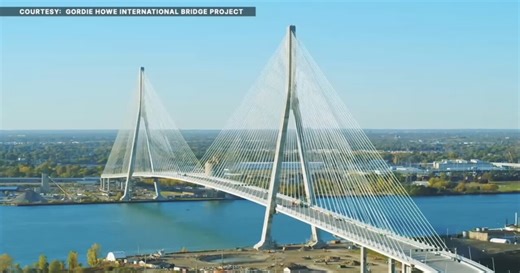 What's the latest on the opening of the Gordie Howe Bridge, and how is it already affecting the community?