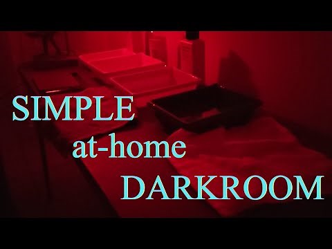 I turned my bathroom into a DARKROOM | PHOTO DEVELOPMENT
