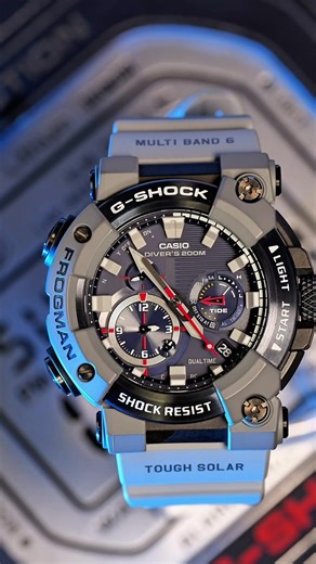 The almighty G-Shock Frogman GWF-A1000 is a special watch, but this Royal Navy collaboration is next level in my opinion. It’s a tough one to beat. It’s not only a professional grade diving watch, but comes packed with all the usual G-shock features such as tough solar and multi band 6. #gshock #frogman #gwfa1000 #casiowatch #watchoftheday