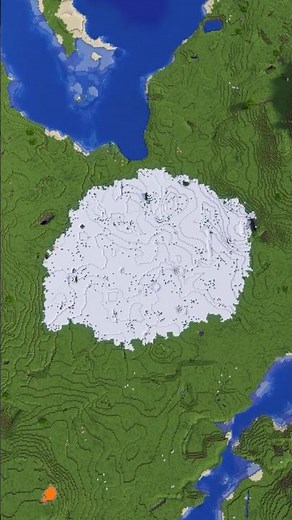 Minecraft Seed with an IGLOO Surrounded by a Plains Biome!