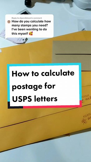 USPS Letter Postage Calculation Guide