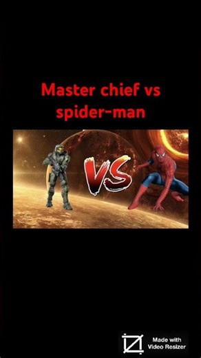 Master chief vs Spider-Man ai fight #deathbattle #halo #marvel