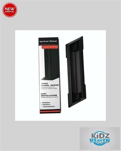 Efficient Cooling Bracket for Ps4 Slim - Simple Design - White