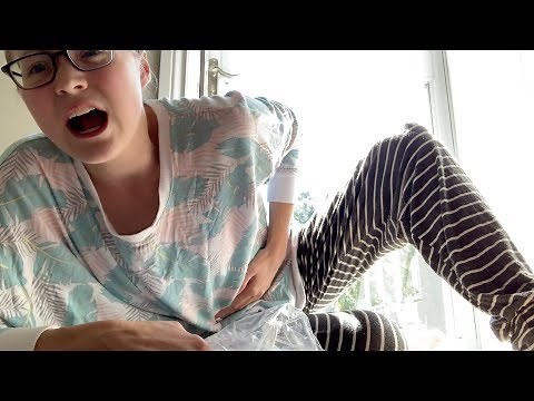 ON THE FLOOR IN STOMACH PAIN! 😱