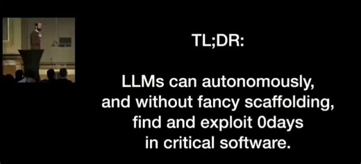 تخيلوا في مؤتمر Anthropic، فاجأوا الجميع لما عرضوا كيف إن Claude يقدر يكتشف ثغرات zero-day بشكل شبه ذاتي وبدون تدخل كبير.واختاروا كمثال مشروع Ghost المعروف إنه طوال تاريخه ما قد ظهرت فيه ولا حتى ثغرة حرجة.وخلال ساعة ونصف بس Claude قدر يكتشف فيه SQL injection ويسحب Admin API 💀وبعدها كرر نفس الحركة مرة ثانية لكن هذه المرة مع نواة لينكس نفسها 🔥
