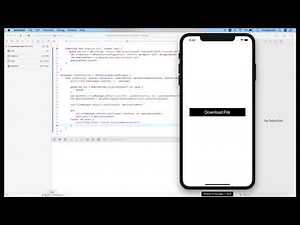 How to download and store a file in iOS | swift