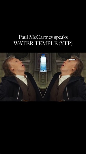 Paul McCartney speaks WATER TEMPLE (YTP) #thebeatles #zelda #ocarinaoftime #watertemple