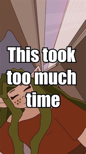 This took way too long 😭 - [Animation Practice] - Menthe waking up