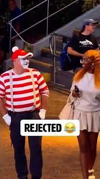 Nobody expects the mime 😂 Tom Seaworld #seaworldmime #prank #viral #shorts