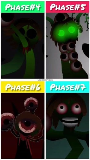 Incredibox Sprunki All Phases 4-7 Vineria #incredibox #sprunkimod #games #gameplay #shorts #sprunki