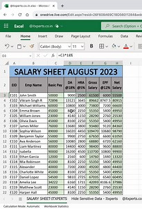 22 shares |  Mastering Excel: Creating Your Own Salary Sheet!  Hey...