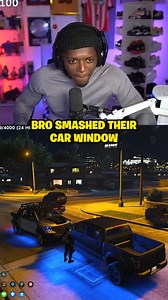 Bro Smashed Their Car Window 💀😭 #tyrone1mc #tyrone #gta #gta5 | Tyrone