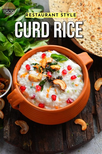 321K views · 4K reactions | Summer Special Restaurant Style Curd Rice...
