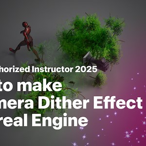 How to make a Camera Dither Effect in Unreal Engine | Community tutorial