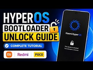 HyperOS Bootloader Unlock Guide 🔓 Xiaomi / Redmi / POCO (Complete Tutorial)