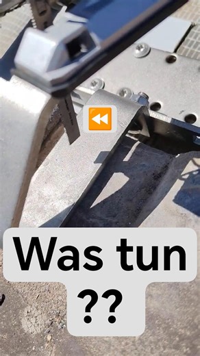 Stichsäge Sägeblatt zu lang? PV Anlage diy Solaranlage selber machen Photovoltaik